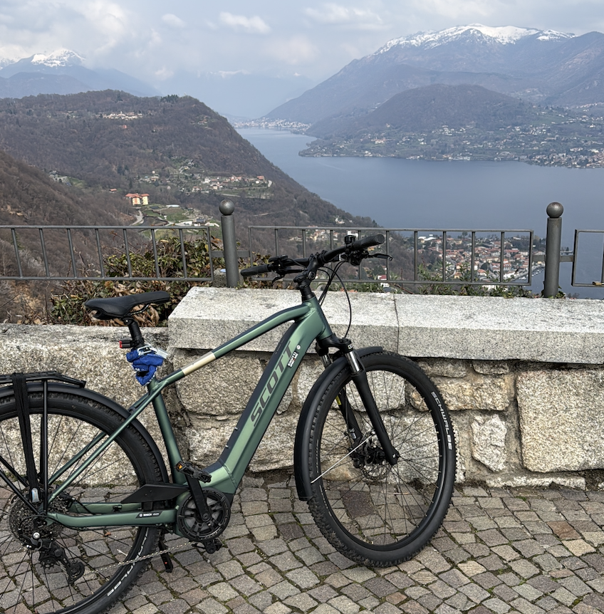 Radfahren rund um den See