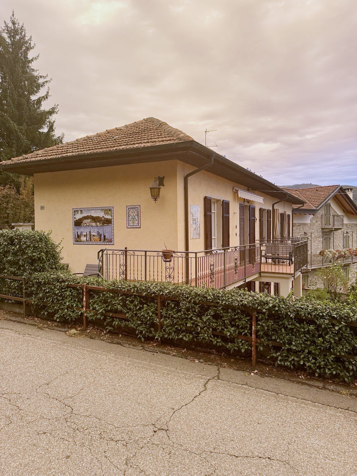 Casa Nonio gezien vanaf de weg