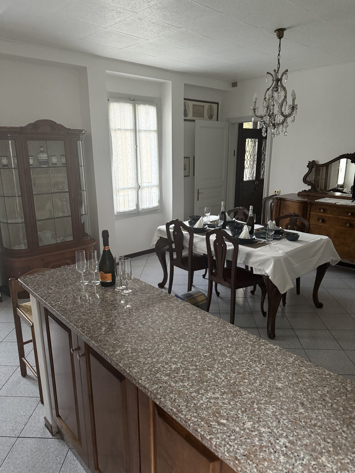Open keuken met bar